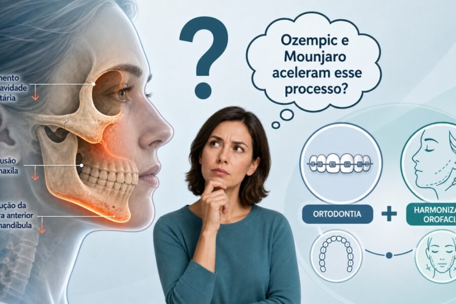 envelhecimento osseo da face